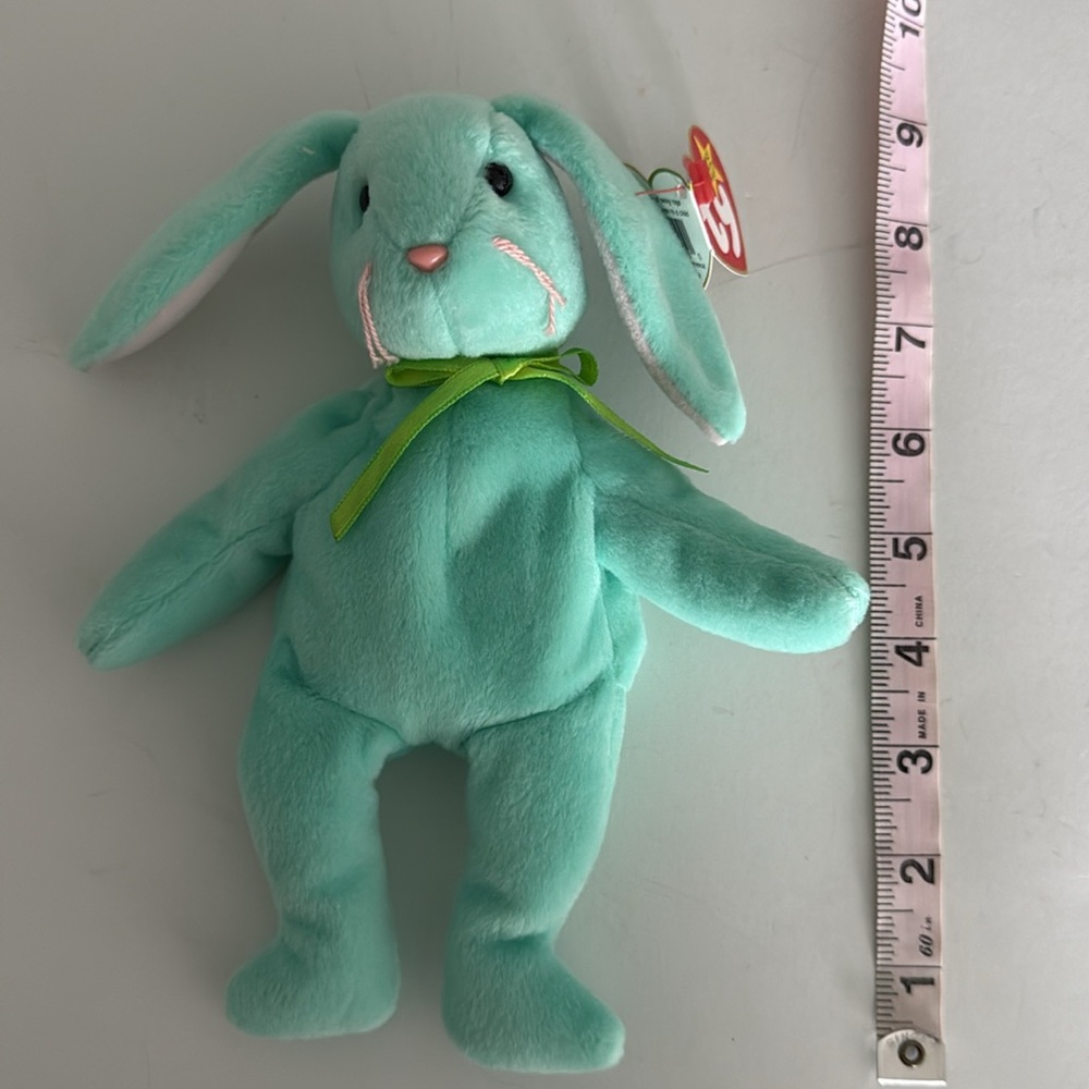 1997 Hippity the Rabbit Beanie Baby - Picture 6 of 11